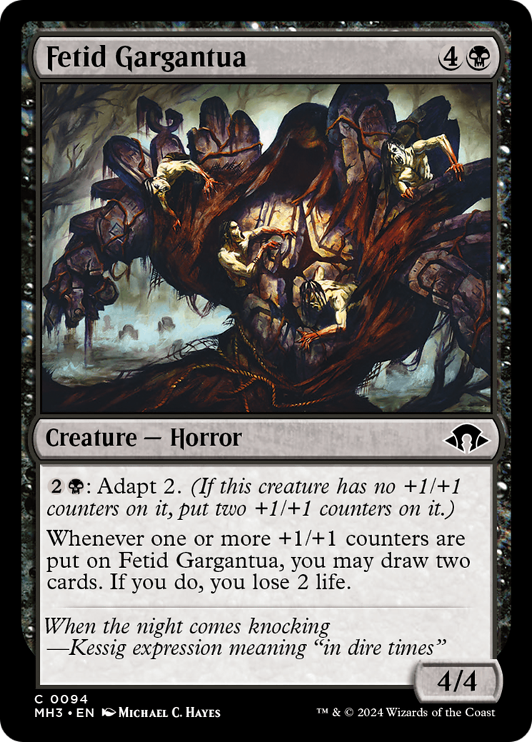 Fetid Gargantua [Modern Horizons 3] | Gam3 Escape