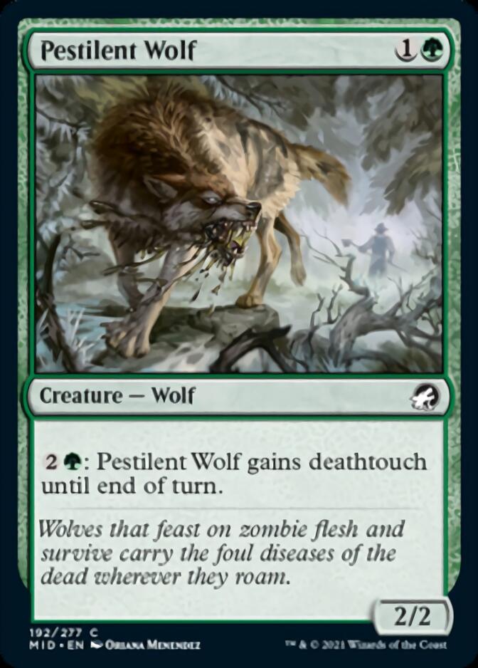 Pestilent Wolf [Innistrad: Midnight Hunt] | Gam3 Escape