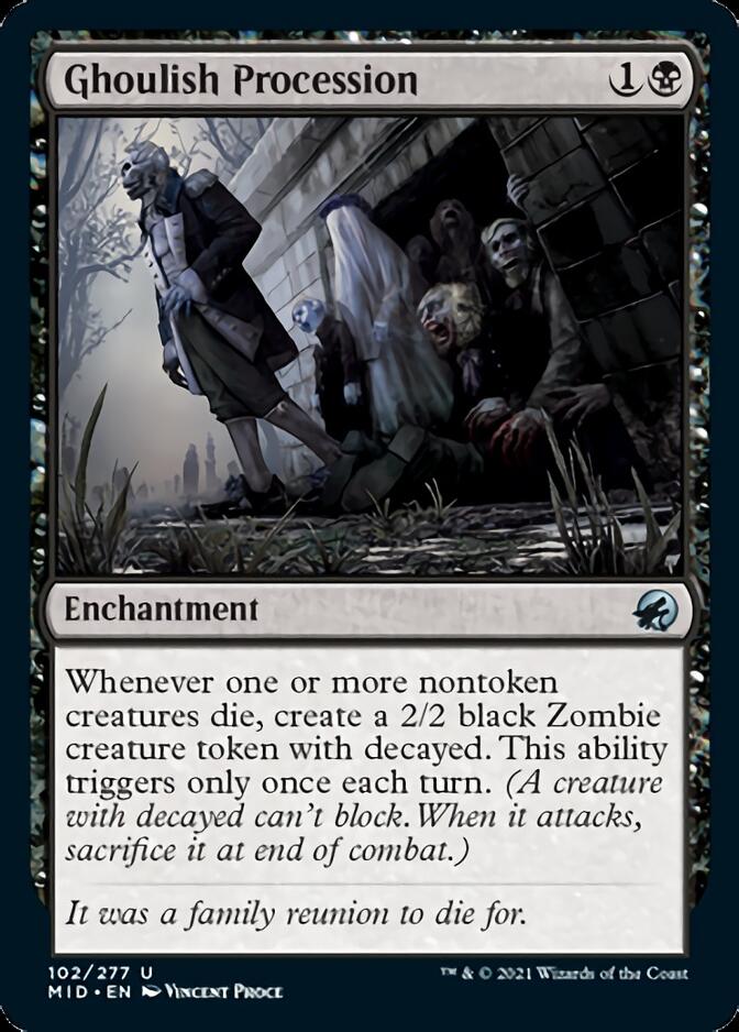 Ghoulish Procession [Innistrad: Midnight Hunt] | Gam3 Escape