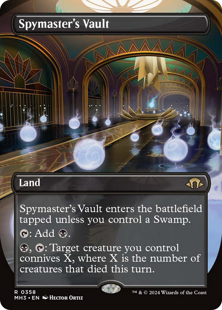 Spymaster's Vault (Borderless) [Modern Horizons 3] | Gam3 Escape