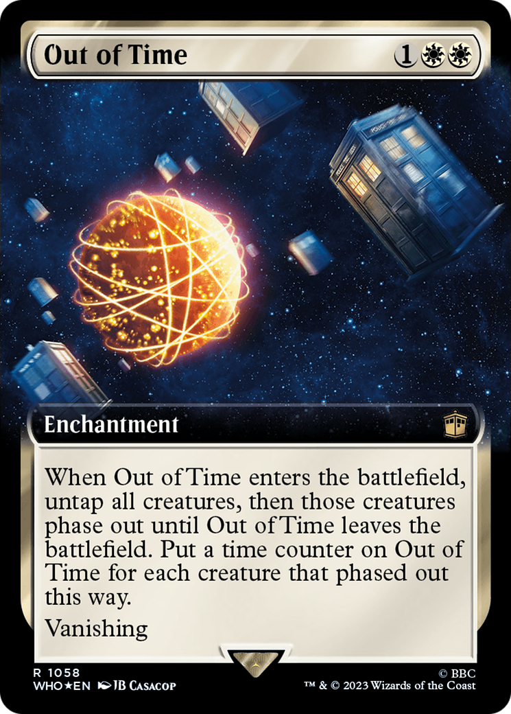 Out of Time (Extended Art) (Surge Foil) [Doctor Who] | Gam3 Escape