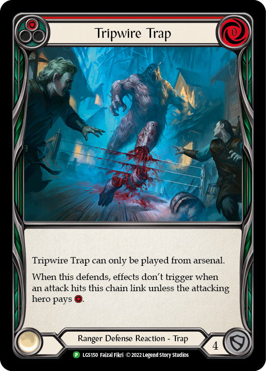 Tripwire Trap (Red) [LGS150] (Promo)  Rainbow Foil | Gam3 Escape