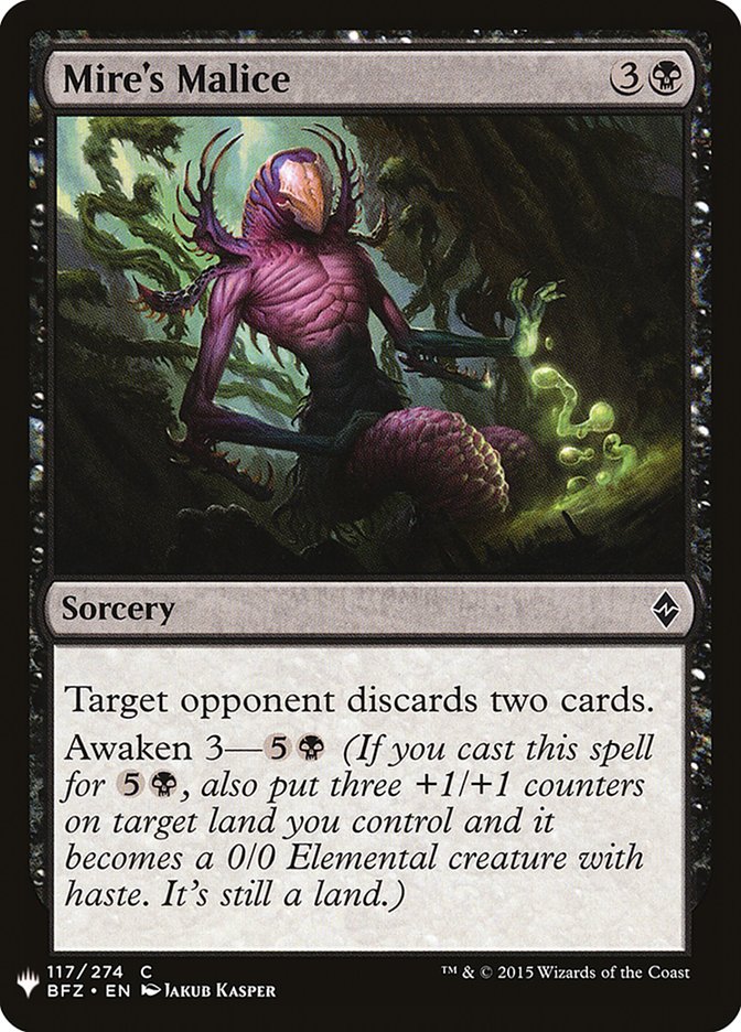Mire's Malice [Mystery Booster] | Gam3 Escape