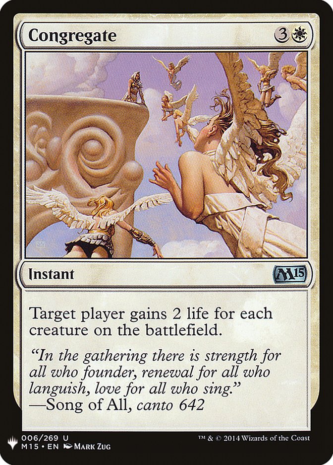 Congregate [Mystery Booster] | Gam3 Escape