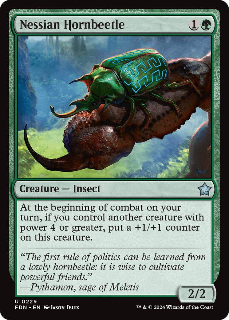 Nessian Hornbeetle [Foundations] | Gam3 Escape