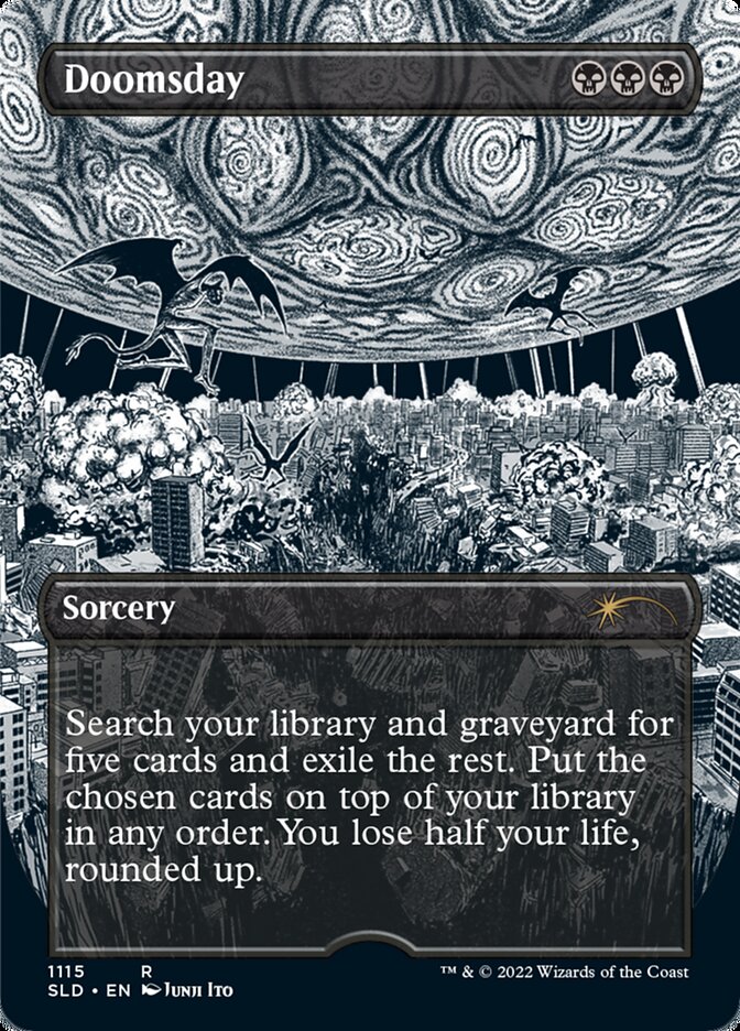 Doomsday (Borderless Etched Foil) [Secret Lair Drop Series] | Gam3 Escape