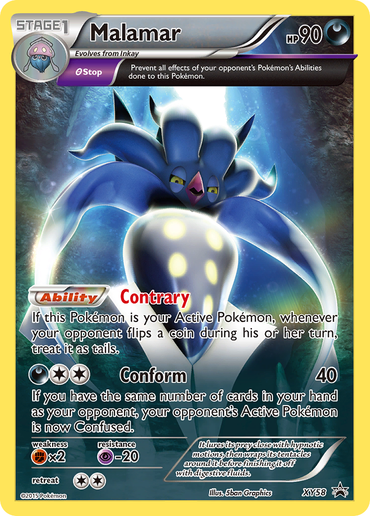 Malamar (XY58) [XY: Black Star Promos] | Gam3 Escape