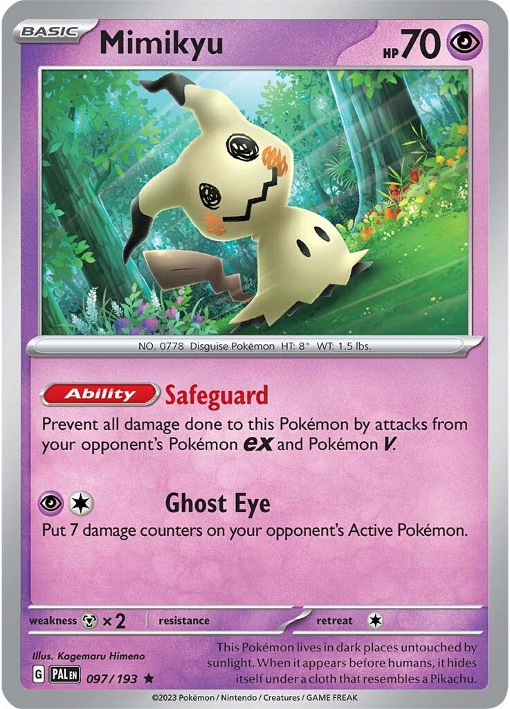 Mimikyu (097/193) [Scarlet & Violet: Paldea Evolved] | Gam3 Escape