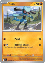 Riolu (113/198) [Scarlet & Violet: Base Set] | Gam3 Escape