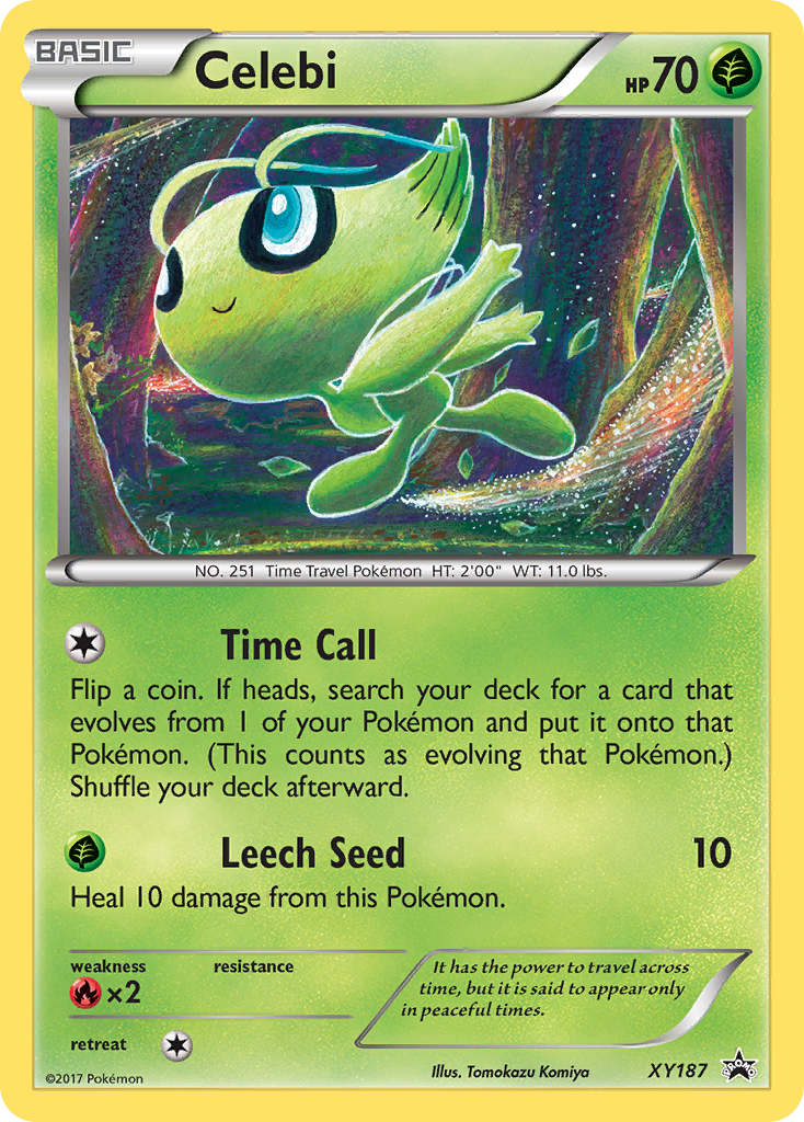 Celebi (XY187) [XY: Black Star Promos] | Gam3 Escape