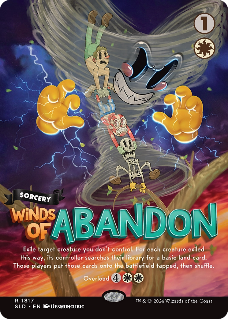 Winds of Abandon (Rainbow Foil) [Secret Lair Drop Series] | Gam3 Escape