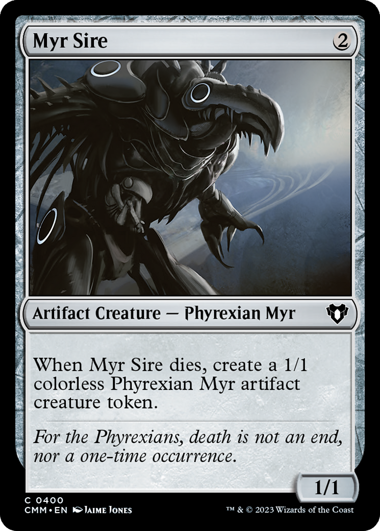 Myr Sire [Commander Masters] | Gam3 Escape