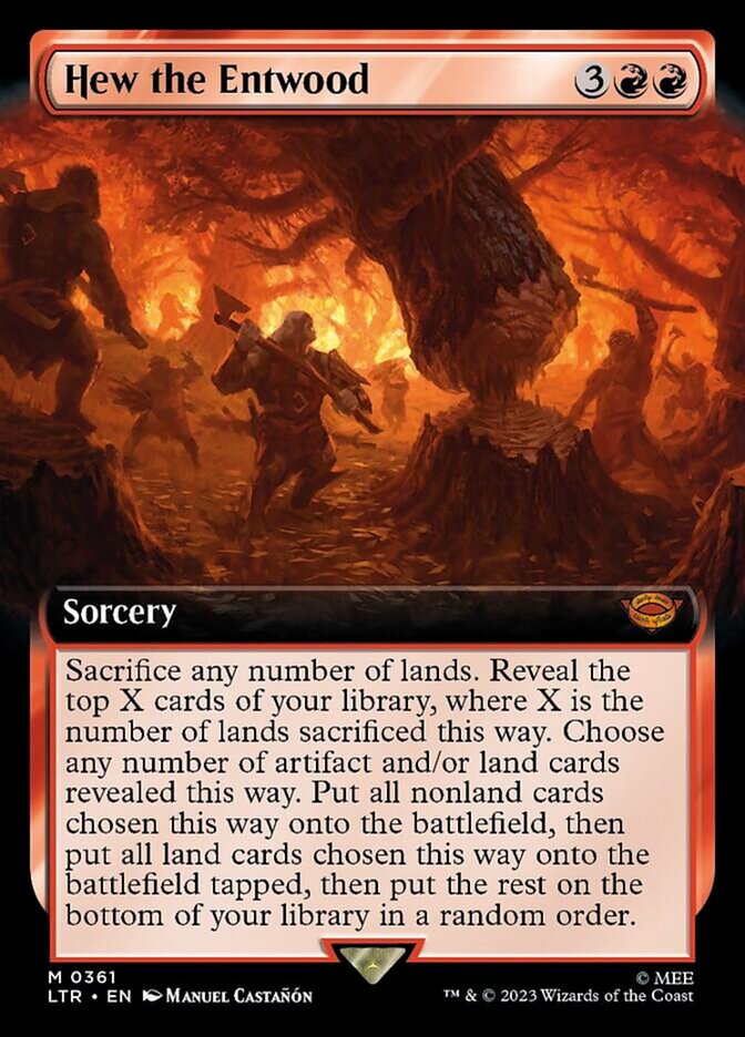 Hew the Entwood (Extended Art) [The Lord of the Rings: Tales of Middle-Earth] | Gam3 Escape