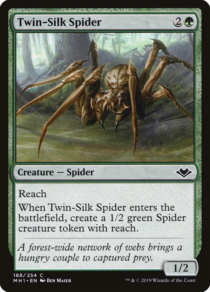 Twin-Silk Spider [Modern Horizons] | Gam3 Escape