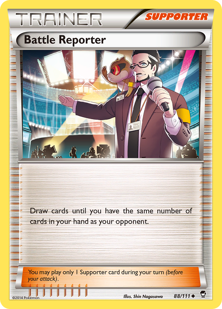 Battle Reporter (88/111) [XY: Furious Fists] | Gam3 Escape