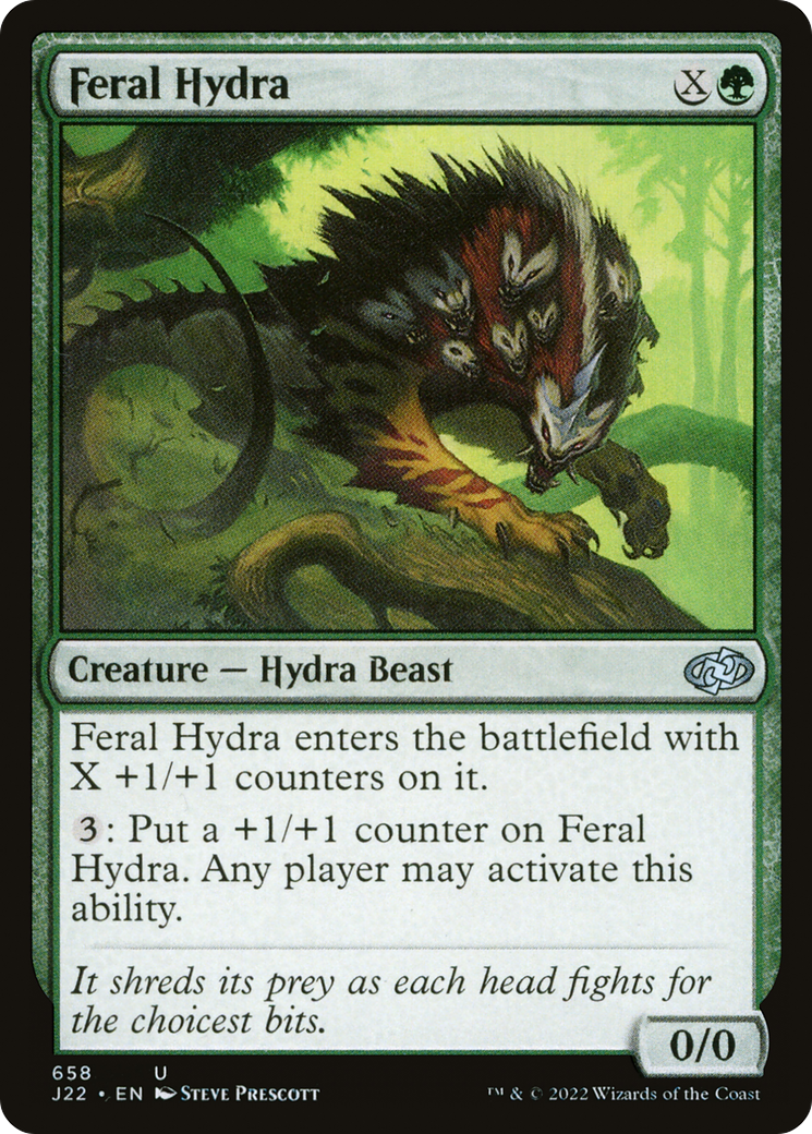 Feral Hydra [Jumpstart 2022] | Gam3 Escape