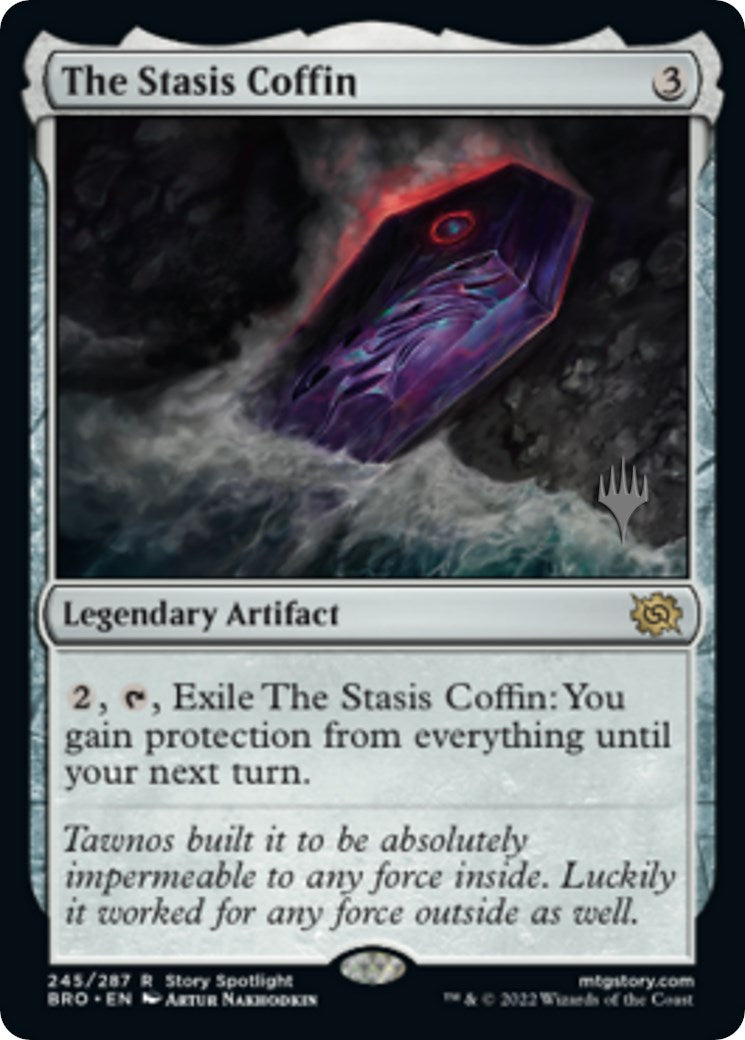 The Stasis Coffin (Promo Pack) [The Brothers' War Promos] | Gam3 Escape