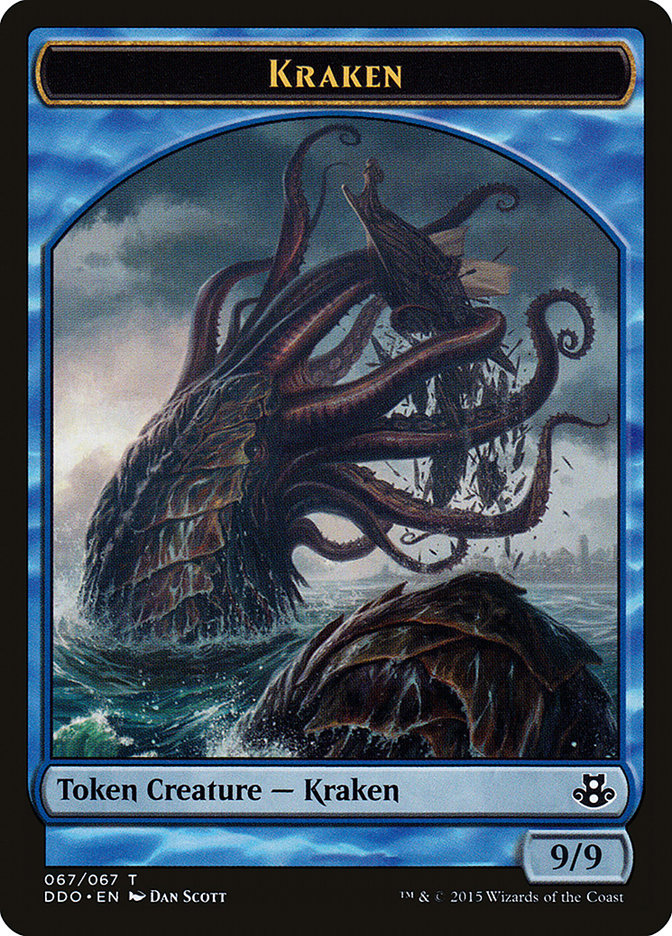 Kraken Token [Duel Decks: Elspeth vs. Kiora] | Gam3 Escape