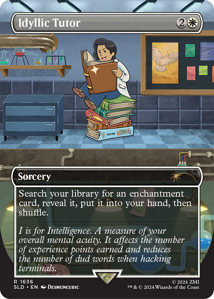 Idyllic Tutor (1636) (Rainbow Foil) [Secret Lair Drop Series] | Gam3 Escape