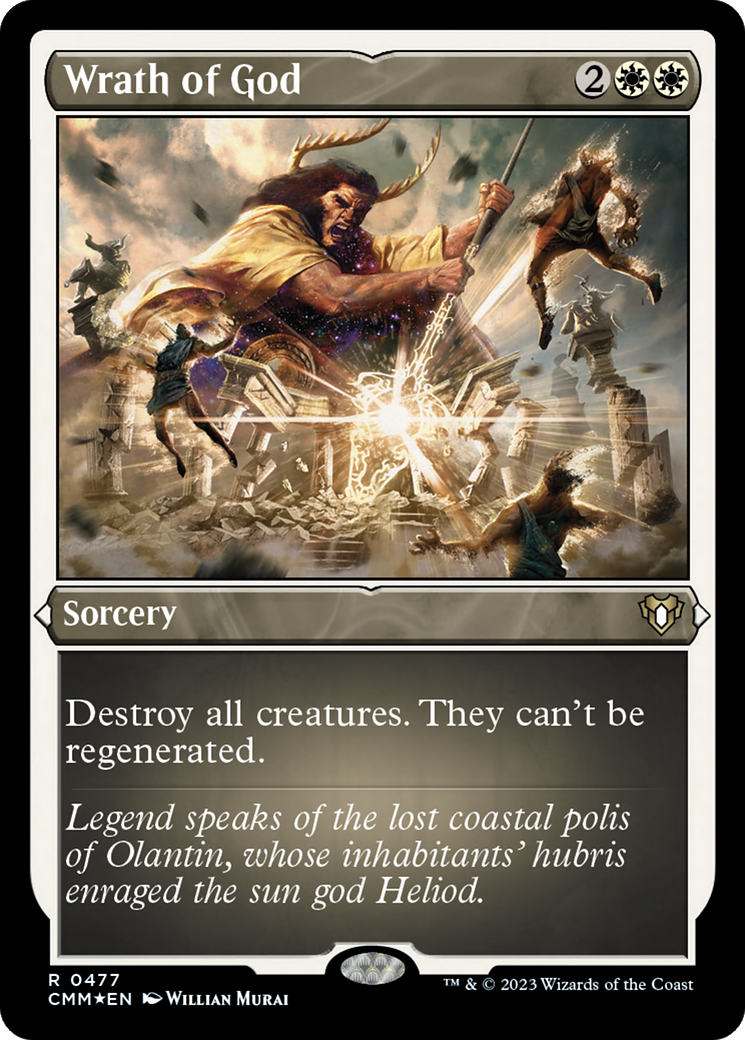 Wrath of God (Foil Etched) [Commander Masters] | Gam3 Escape