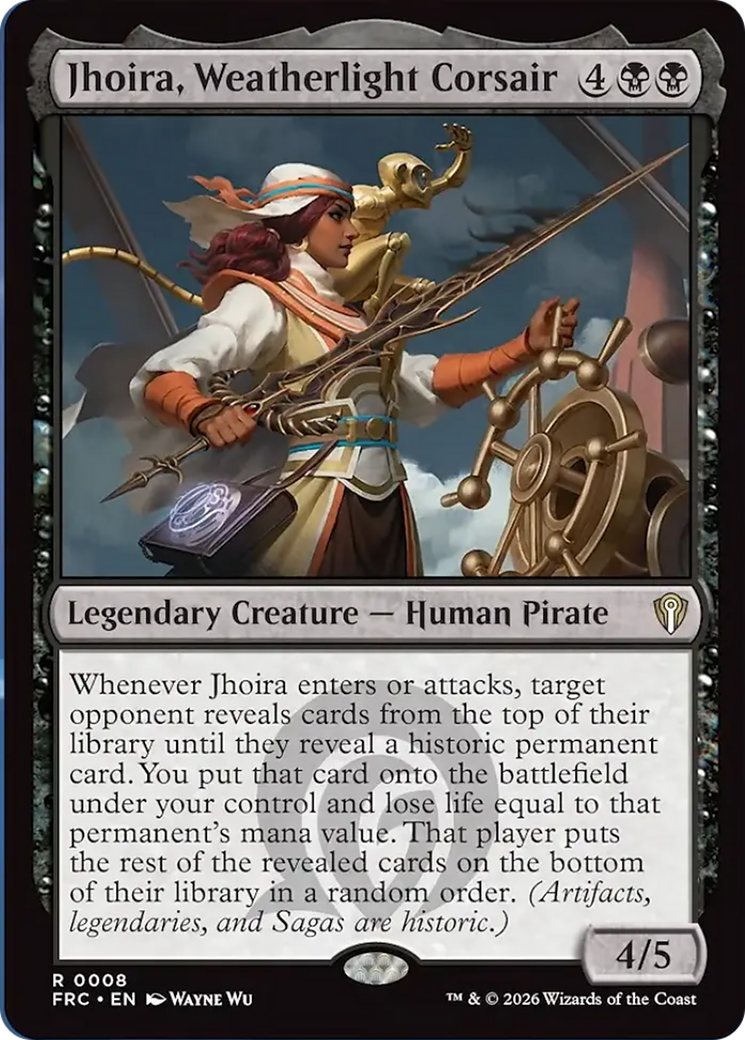 Jhoira, Weatherlight Corsair [Reality Fracture Commander] | Gam3 Escape