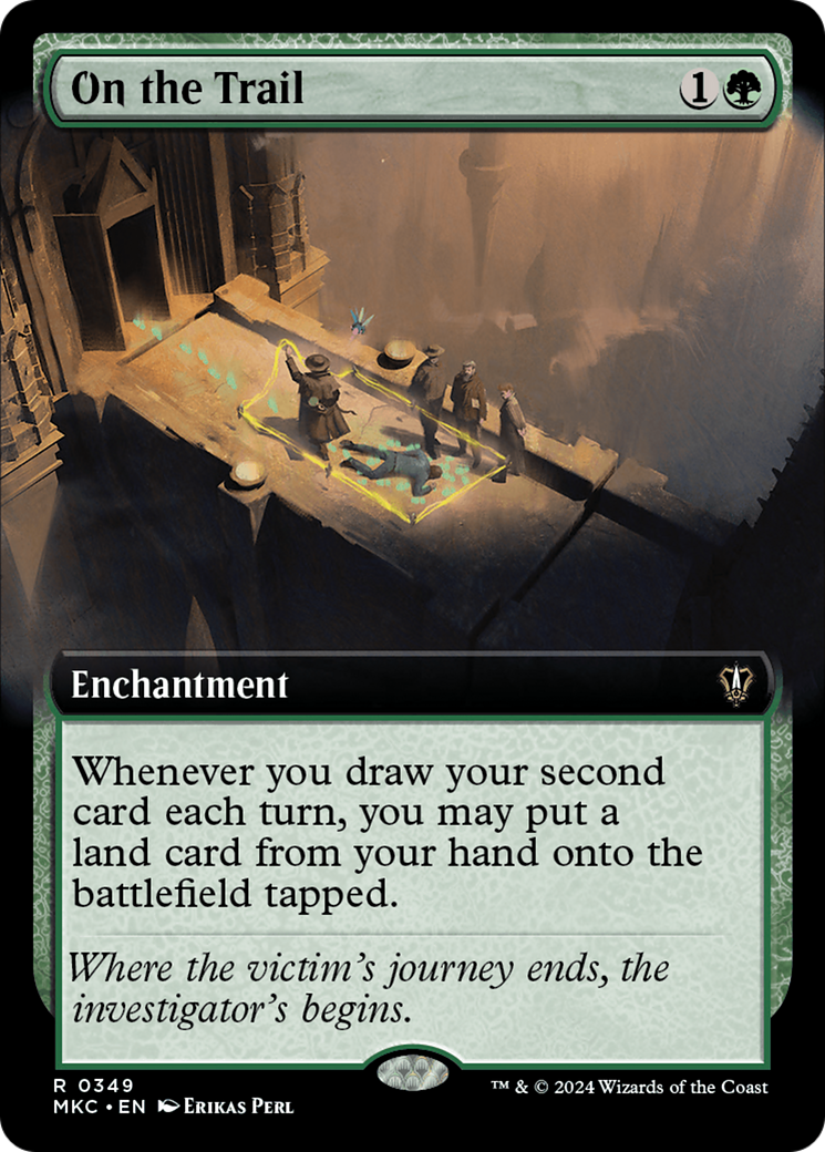 On the Trail (Extended Art) [Murders at Karlov Manor Commander] | Gam3 Escape