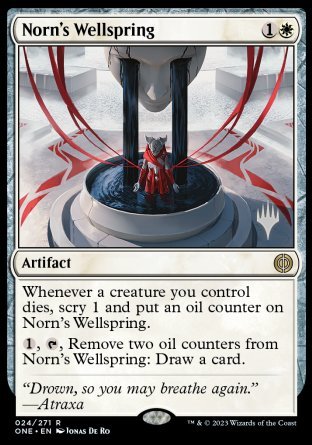 Norn's Wellspring (Promo Pack) [Phyrexia: All Will Be One Promos] | Gam3 Escape