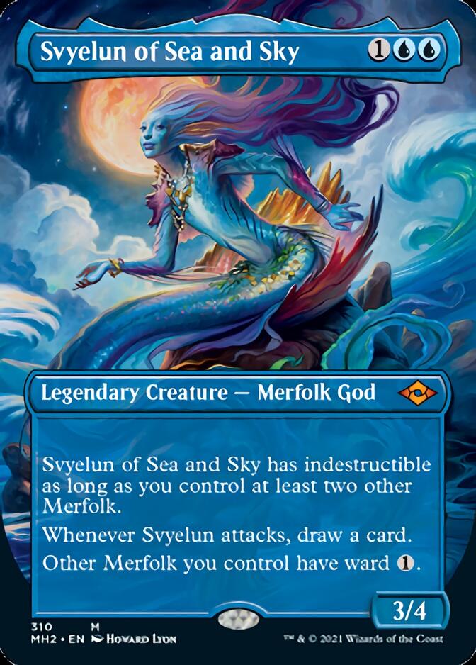 Svyelun of Sea and Sky (Borderless Alternate Art) [Modern Horizons 2] | Gam3 Escape