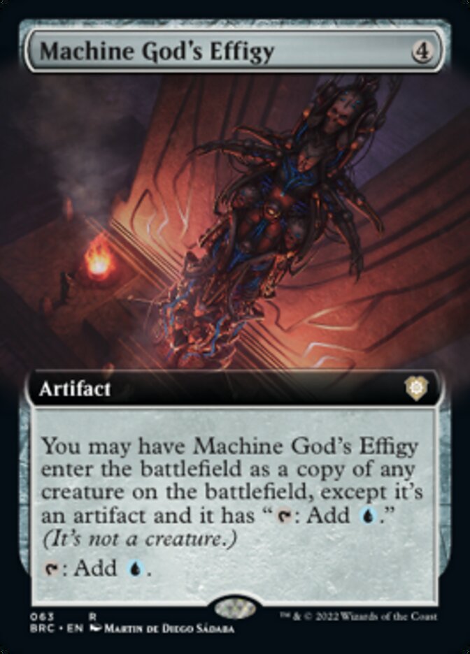 Machine God's Effigy (Extended Art) [The Brothers' War Commander] | Gam3 Escape
