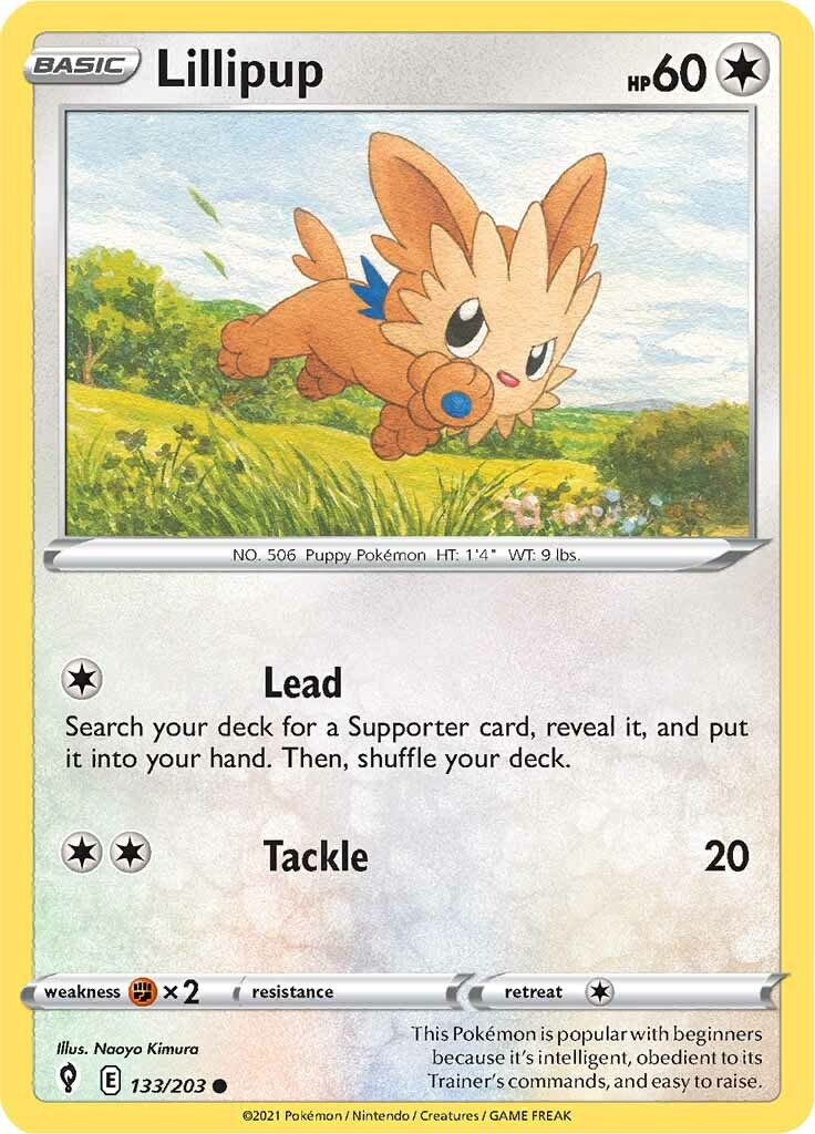 Lillipup (133/203) [Sword & Shield: Evolving Skies] | Gam3 Escape