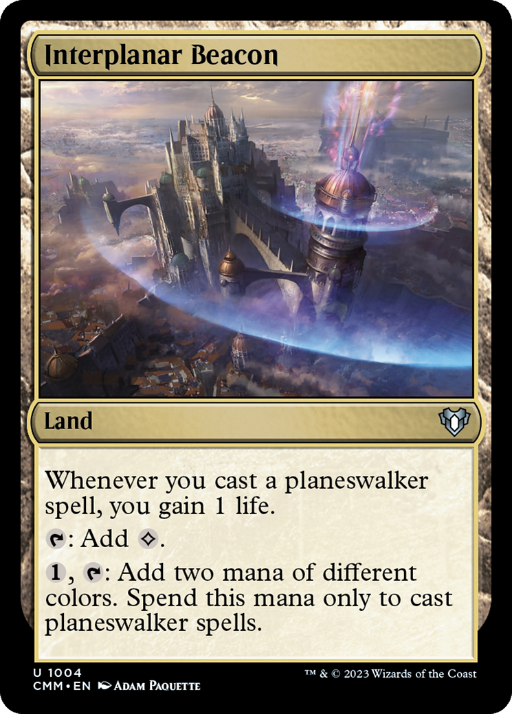Interplanar Beacon [Commander Masters] | Gam3 Escape