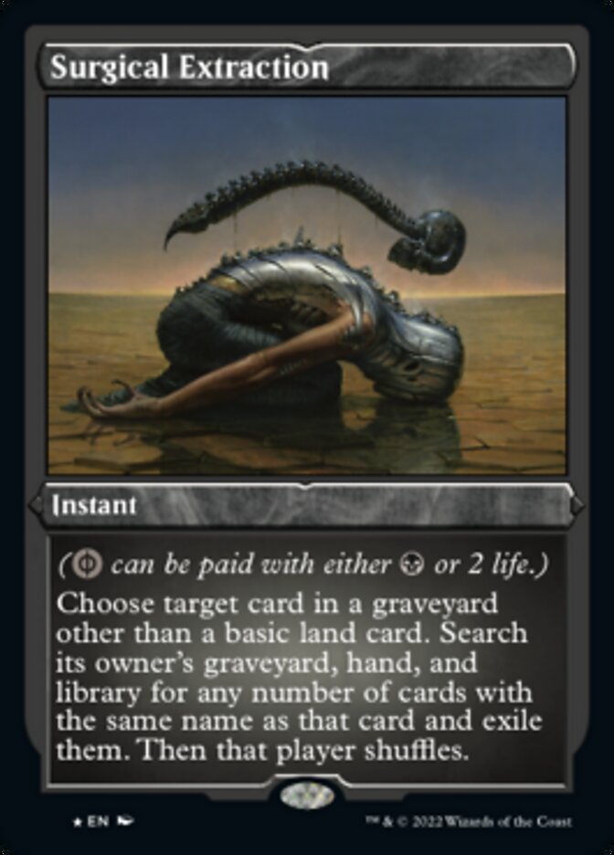 Surgical Extraction (Foil Etched) [Double Masters 2022] | Gam3 Escape