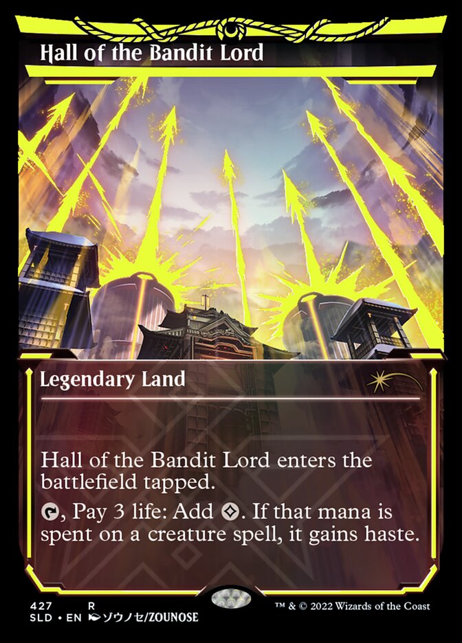 Hall of the Bandit Lord (Neon Ink Yellow) [Secret Lair Drop Series] | Gam3 Escape