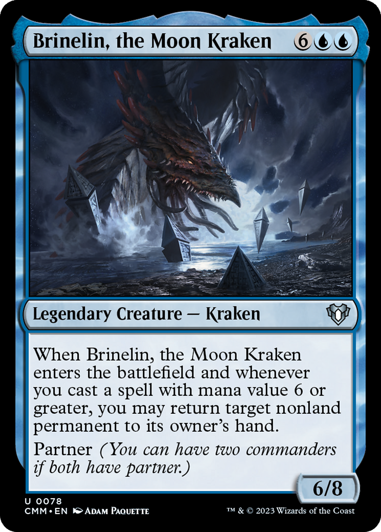 Brinelin, the Moon Kraken [Commander Masters] | Gam3 Escape