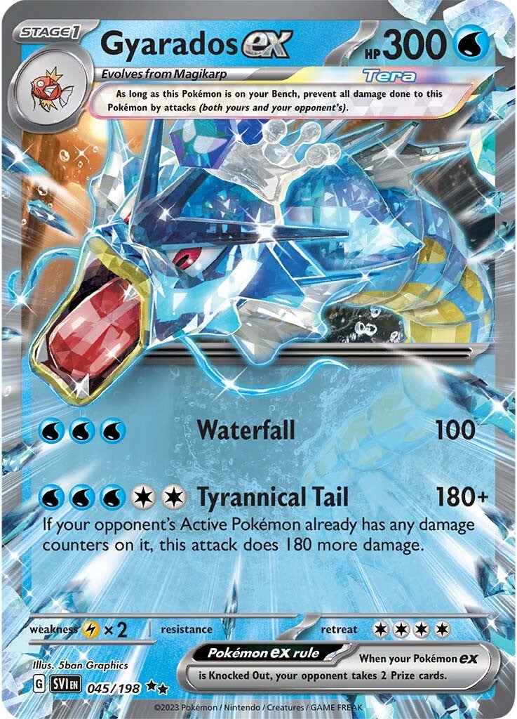 Gyarados ex (045/198) [Scarlet & Violet: Base Set] | Gam3 Escape