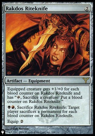 Rakdos Riteknife [The List] | Gam3 Escape