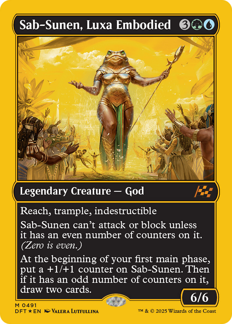 Sab-Sunen, Luxa Embodied (First-Place Foil) [Aetherdrift] | Gam3 Escape