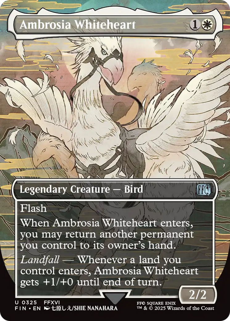 Ambrosia Whiteheart (Borderless) [FINAL FANTASY] | Gam3 Escape