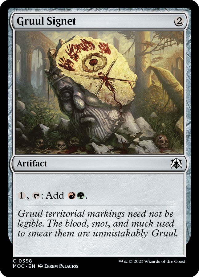 Gruul Signet [March of the Machine Commander] | Gam3 Escape