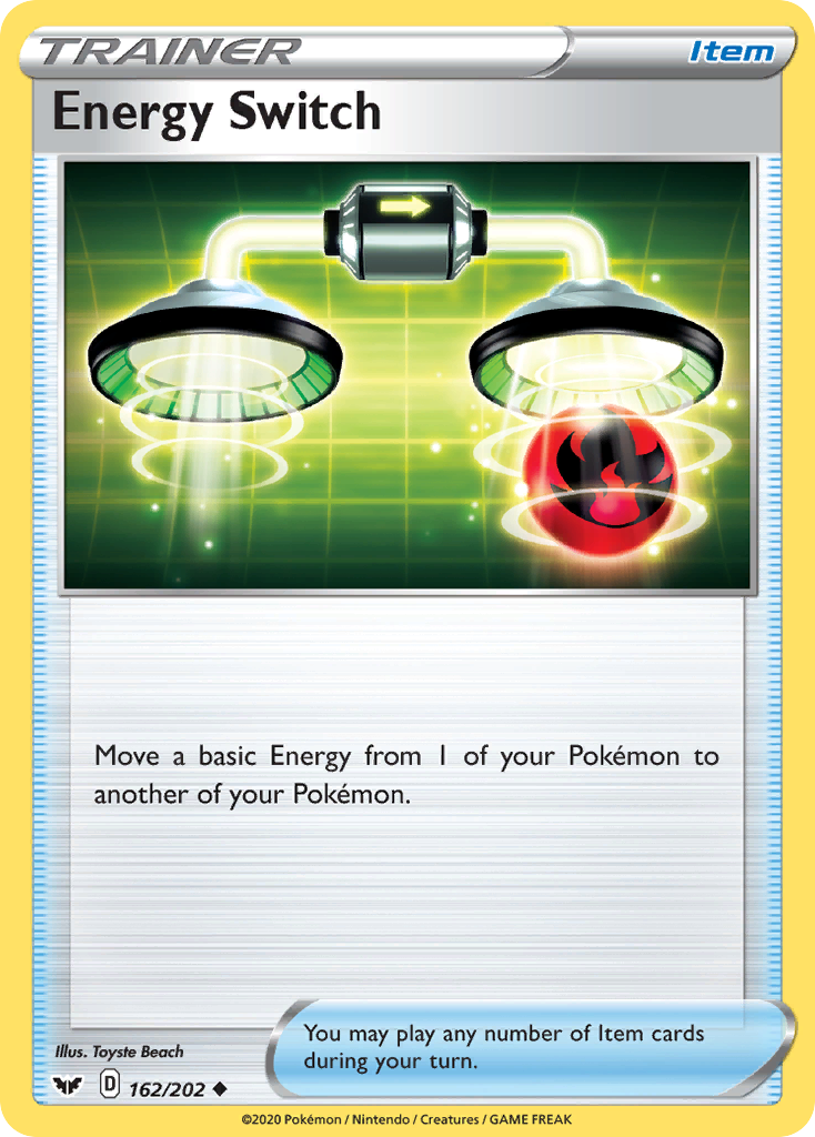 Energy Switch (162/202) [Sword & Shield: Base Set] | Gam3 Escape