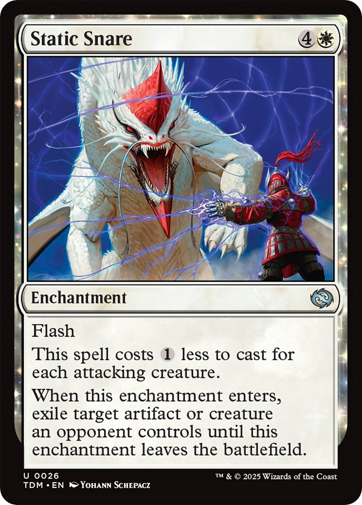 Static Snare [Tarkir: Dragonstorm] | Gam3 Escape