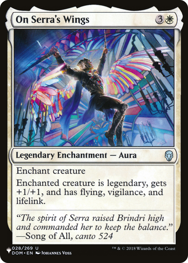 On Serra's Wings [The List Reprints] | Gam3 Escape