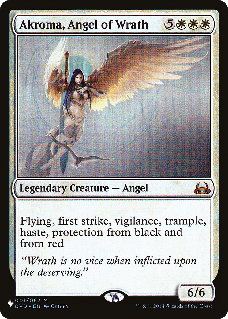 Akroma, Angel of Wrath [The List Reprints] | Gam3 Escape