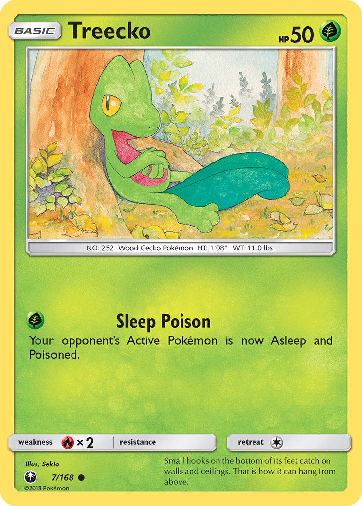 Treecko (7/168) [Sun & Moon: Celestial Storm] | Gam3 Escape
