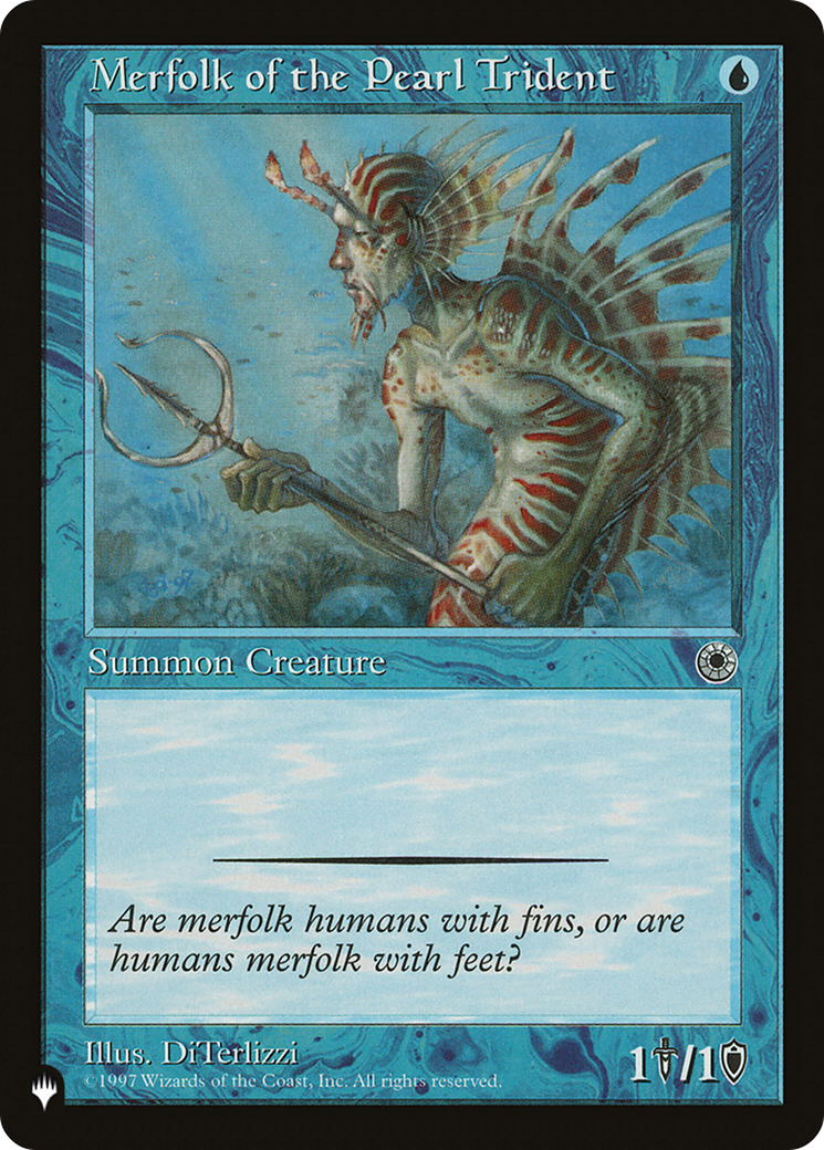 Merfolk of the Pearl Trident [The List Reprints] | Gam3 Escape