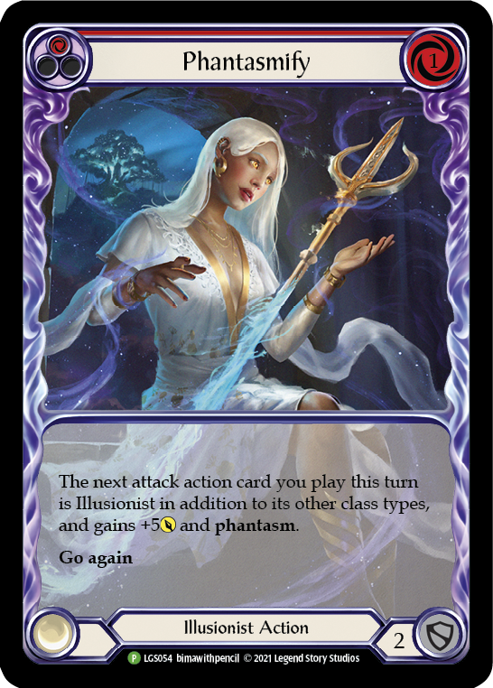 Phantasmify (Red) [LGS054] (Promo)  Rainbow Foil | Gam3 Escape