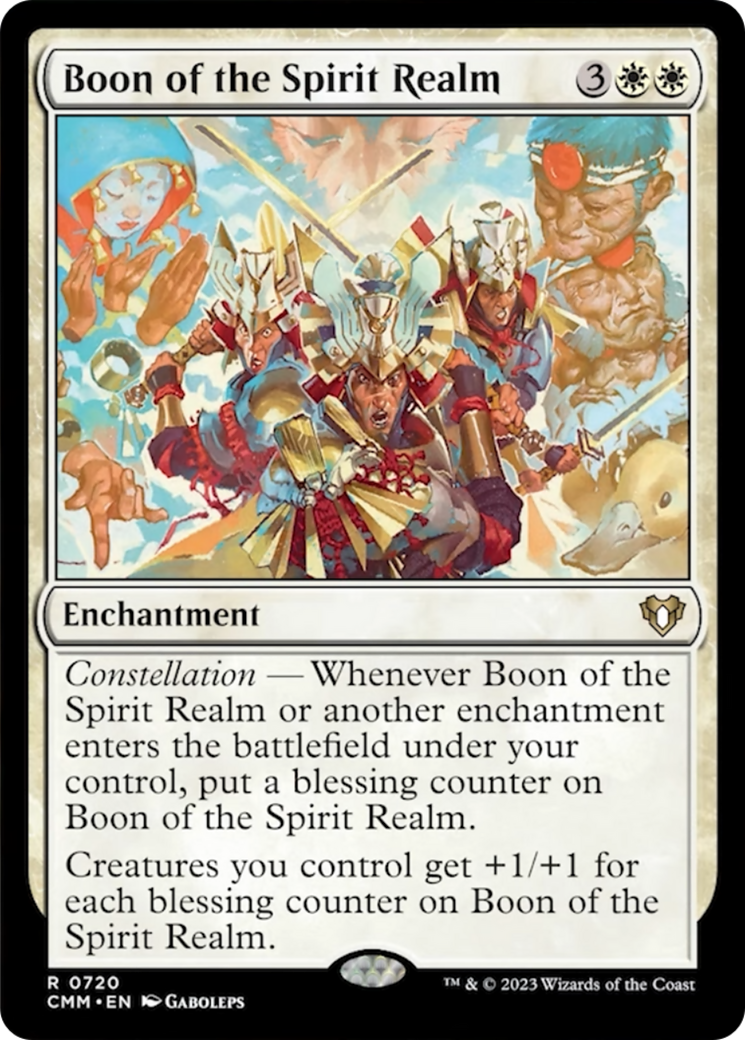 Boon of the Spirit Realm [Commander Masters] | Gam3 Escape