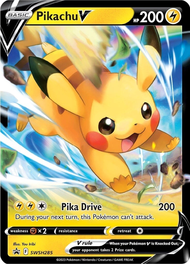 Pikachu V (SWSH285) [Sword & Shield: Black Star Promos] | Gam3 Escape