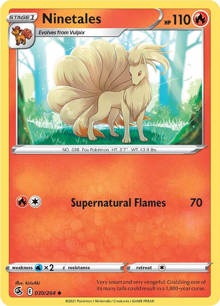 Ninetales (030/264) [Sword & Shield: Fusion Strike] | Gam3 Escape