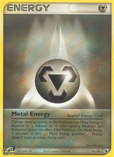 Metal Energy (94/109) [EX: Ruby & Sapphire] | Gam3 Escape